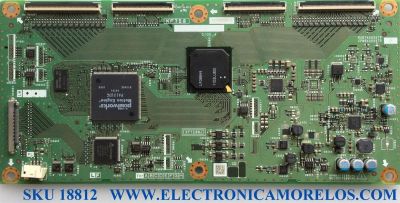 T-CON / SHARP RUNTK4909TPZF / KF758 / CPWBX4909TPZF / 12-F200263 U / XF758WJ / PANEL LK520D3GW40Z / MODELO LC-52LE835U